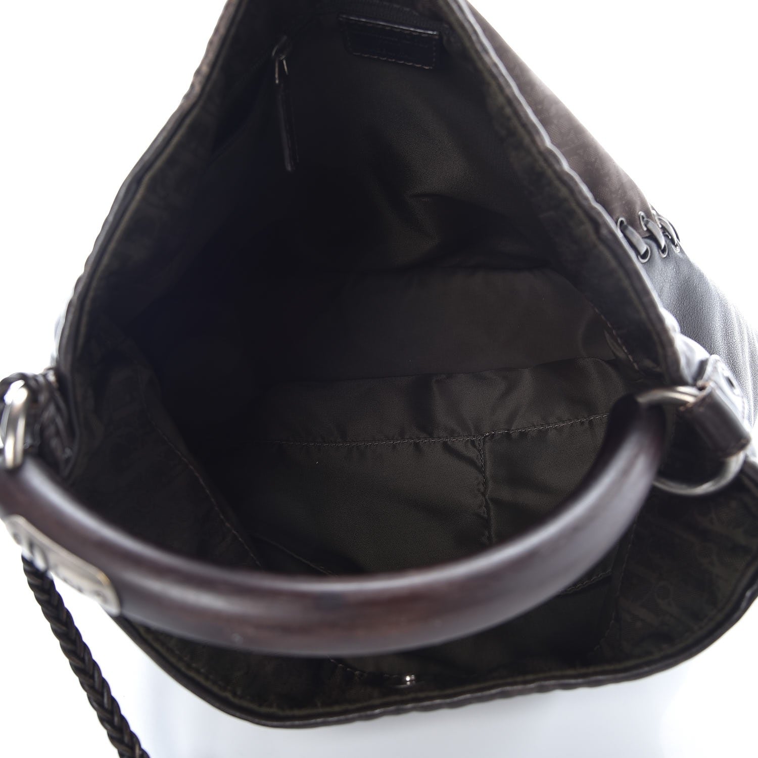 Christian Dior Monogram Ethnic Hobo Brown 5 of 20
