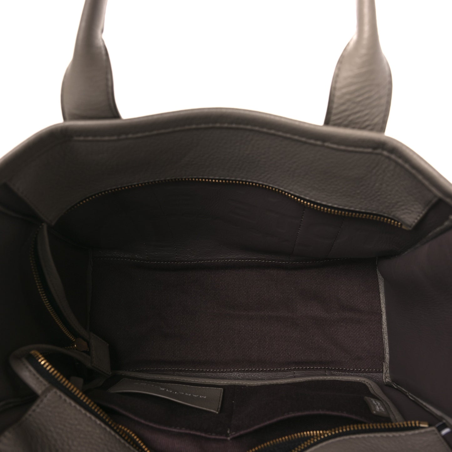 Grained Calfskin Medium The Tote Bag Cement