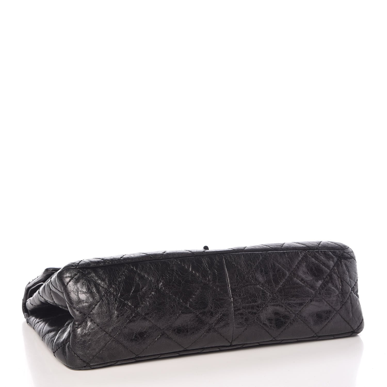 Chanel Metallic Aged Calfskin Quilted 2.55 Reissue 227 Flap So Black 4 of 9
