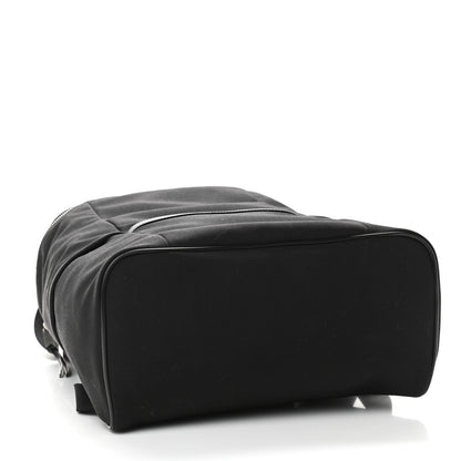 Saint Laurent Canvas Calfskin Sid Backpack Black 4 of 13