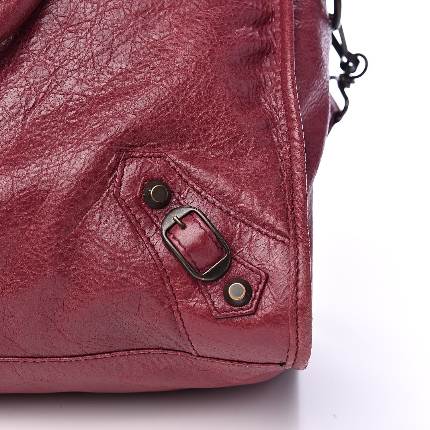 Balenciaga Agneau Classic Hardware City Cassis 15 of 17