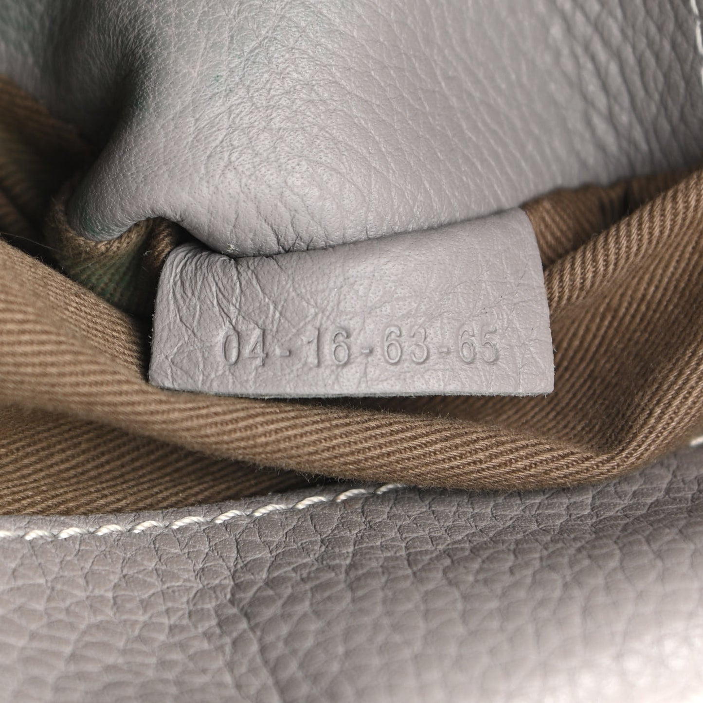 Calfskin Medium Marcie Round Crossbody Bag Cashmere Grey