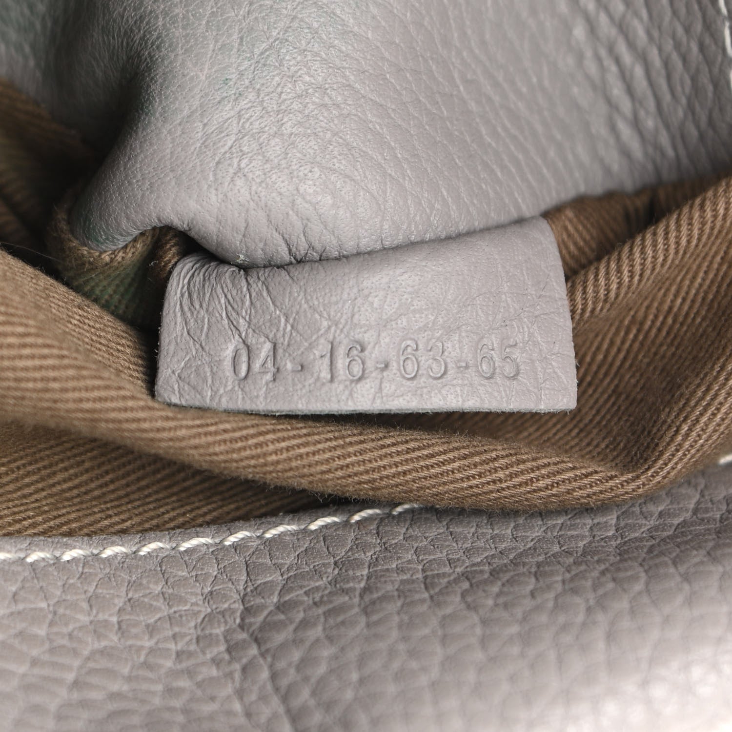 Chloe Calfskin Medium Marcie Round Crossbody Bag Cashmere Grey 8 of 14