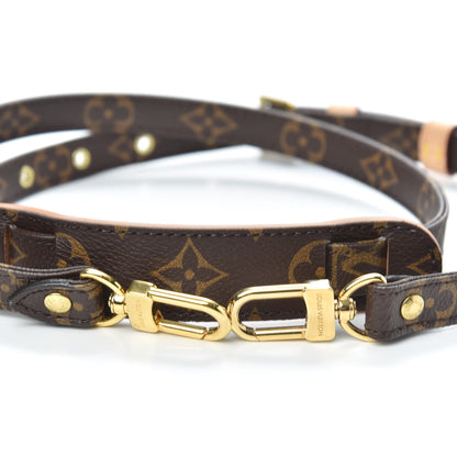 Louis Vuitton Monogram 16mm Adjustable Shoulder Strap 3 of 4