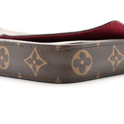 Louis Vuitton Monogram Pochette Felicie Chain Wallet Fuchsia 11 of 24