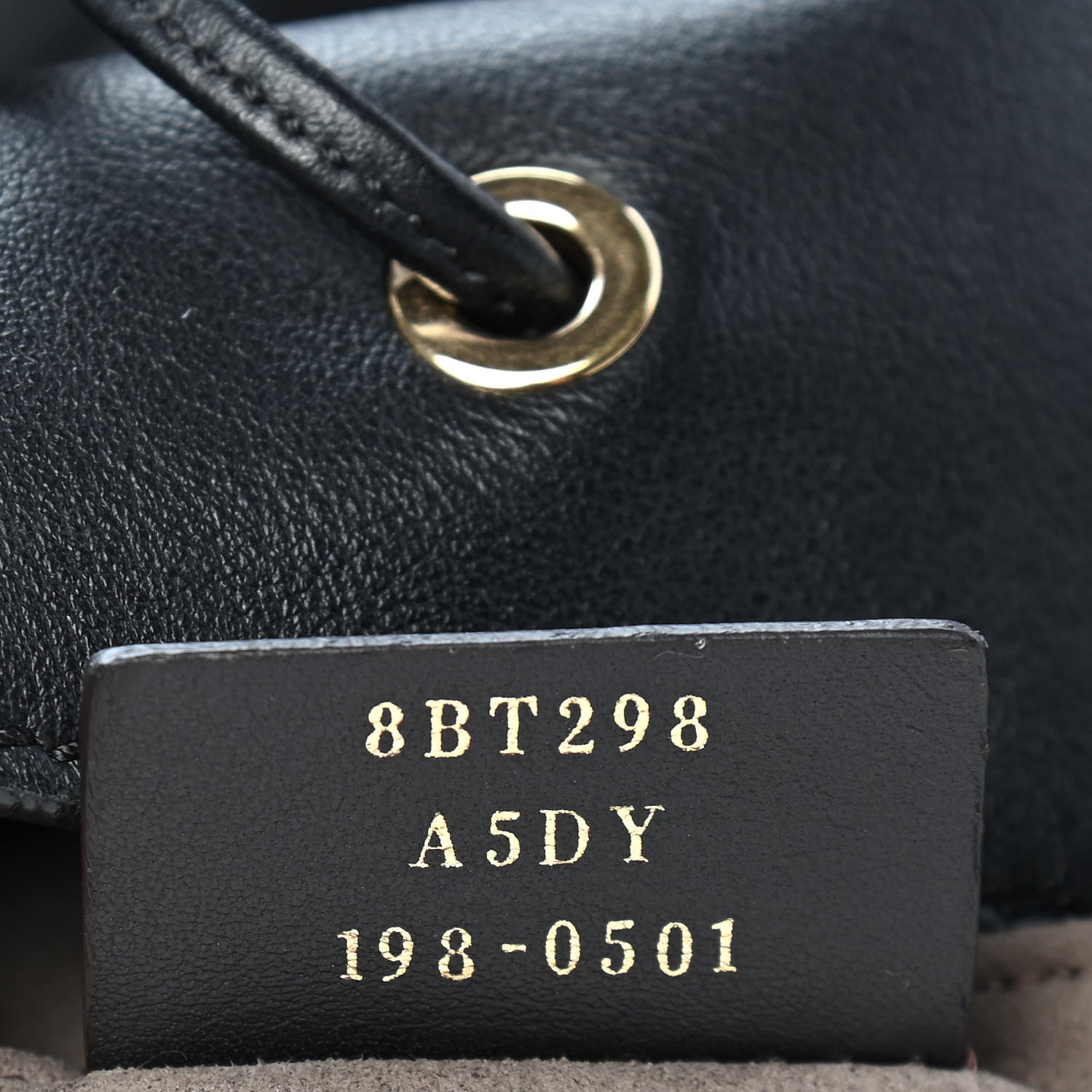 Fendi Vitello Grace Matte F is Fendi Grande Mon Tresor Bucket Bag Black 7 of 13