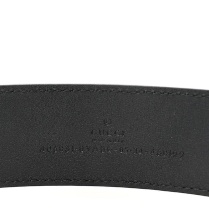 Gucci Calfskin Double G 40mm Belt 85 34 Black 5 of 6