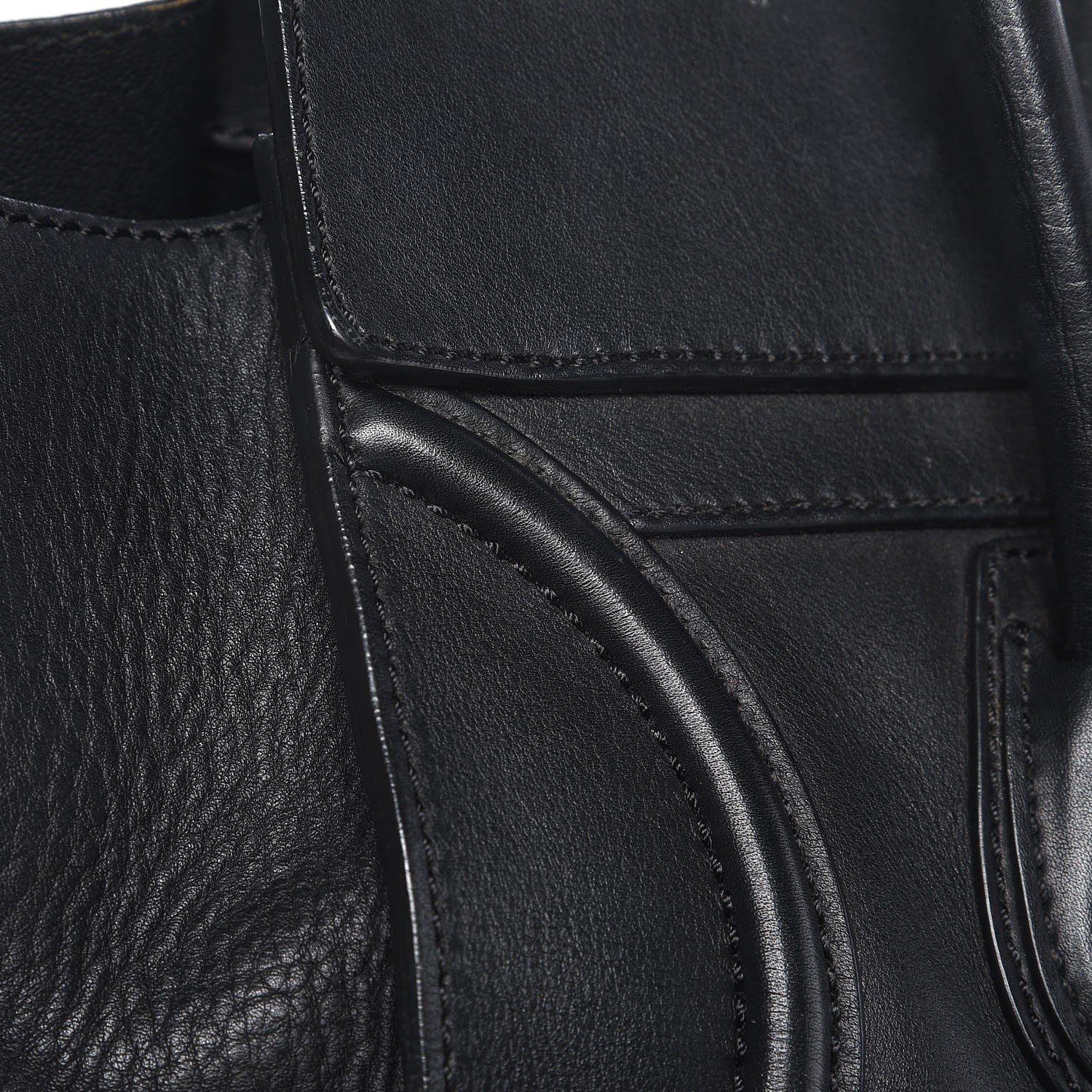Celine Smooth Calfskin Mini Luggage Black 14 of 17