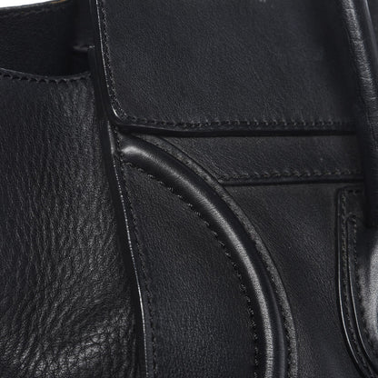 Celine Smooth Calfskin Mini Luggage Black 14 of 17