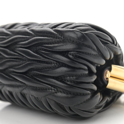 Miu Miu Nappa Matelasse Miu Belle Mini Bag Black 6 of 12