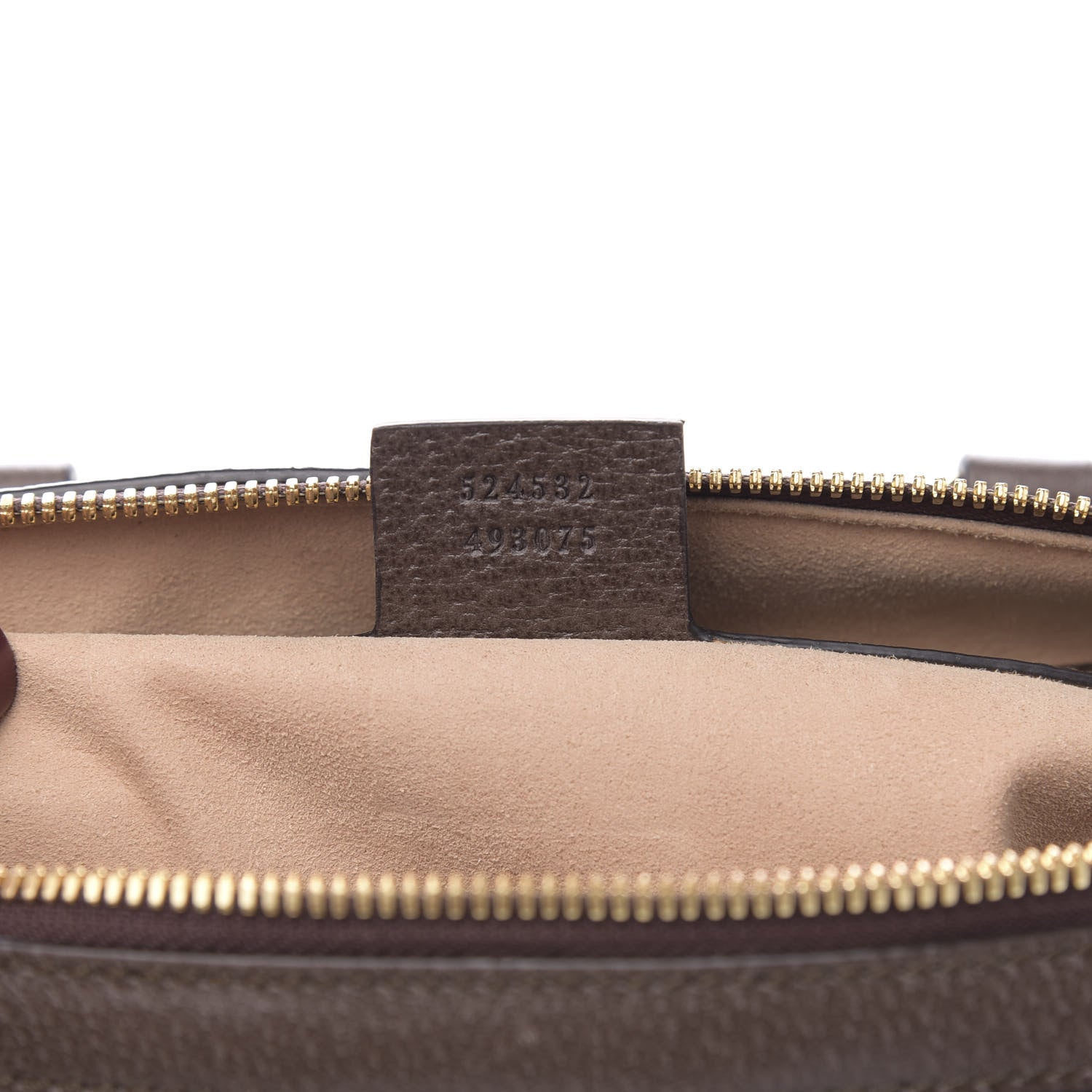 Gucci GG Supreme Monogram Web Medium Ophidia Boston Brown 7 of 10