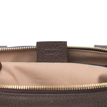 Gucci GG Supreme Monogram Web Medium Ophidia Boston Brown 7 of 10