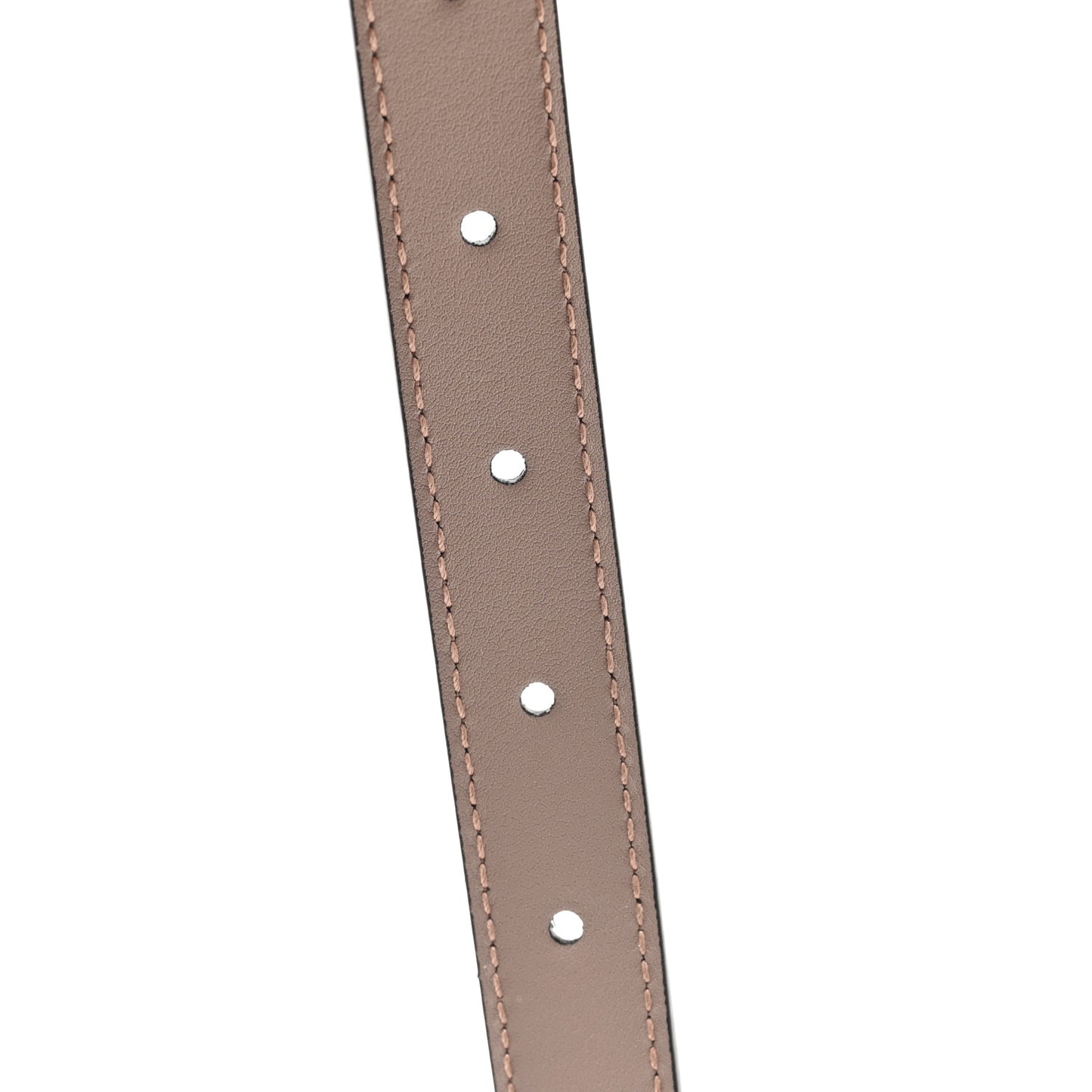 Calfskin Double G Belt 75 30 Porcelain Rose