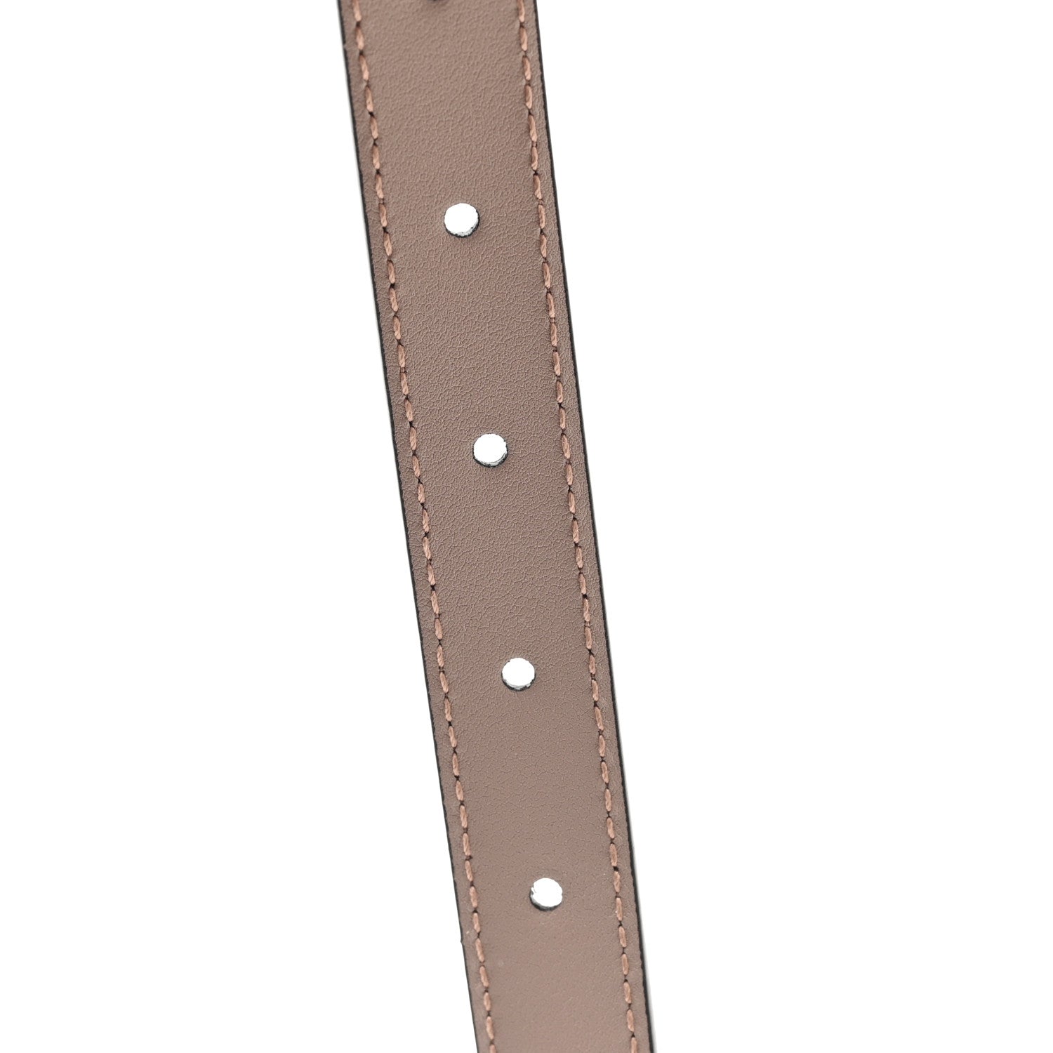 Gucci Calfskin Double G Belt 75 30 Porcelain Rose 4 of 4