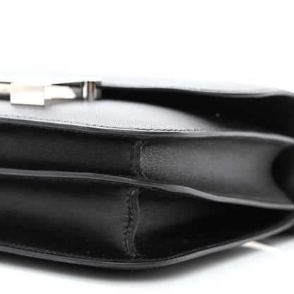 Hermes Veau Monsieur Lizard Constance 18 Black Ombre 10 of 11