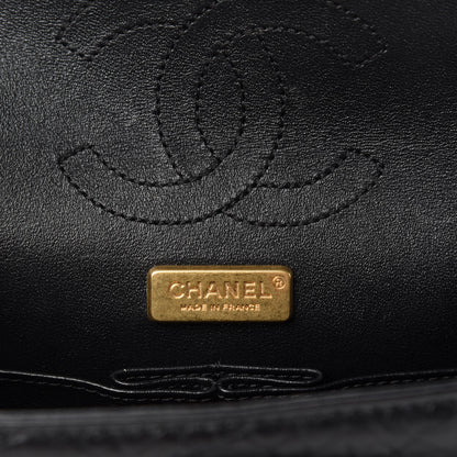 Chanel Aged Calfskin Casino 2.55 Reissue 224 Flap Black 12 of 14