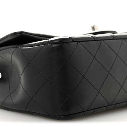 Chanel Lambskin Quilted Mini Rectangular Flap Black 8 of 10