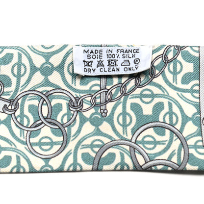 Hermes Silk Mors Et Gourmettes Remix Twilly 4 of 4