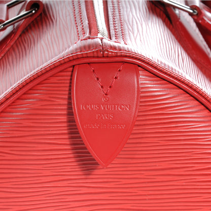 Louis Vuitton Epi Speedy 30 Red 7 of 8