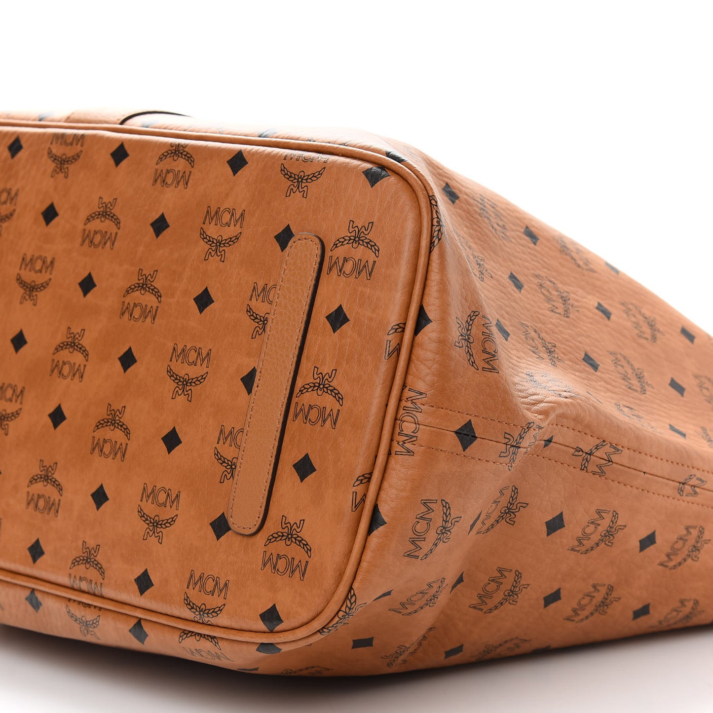 Visetos Large Liz Reversible Shopper Tote Cognac