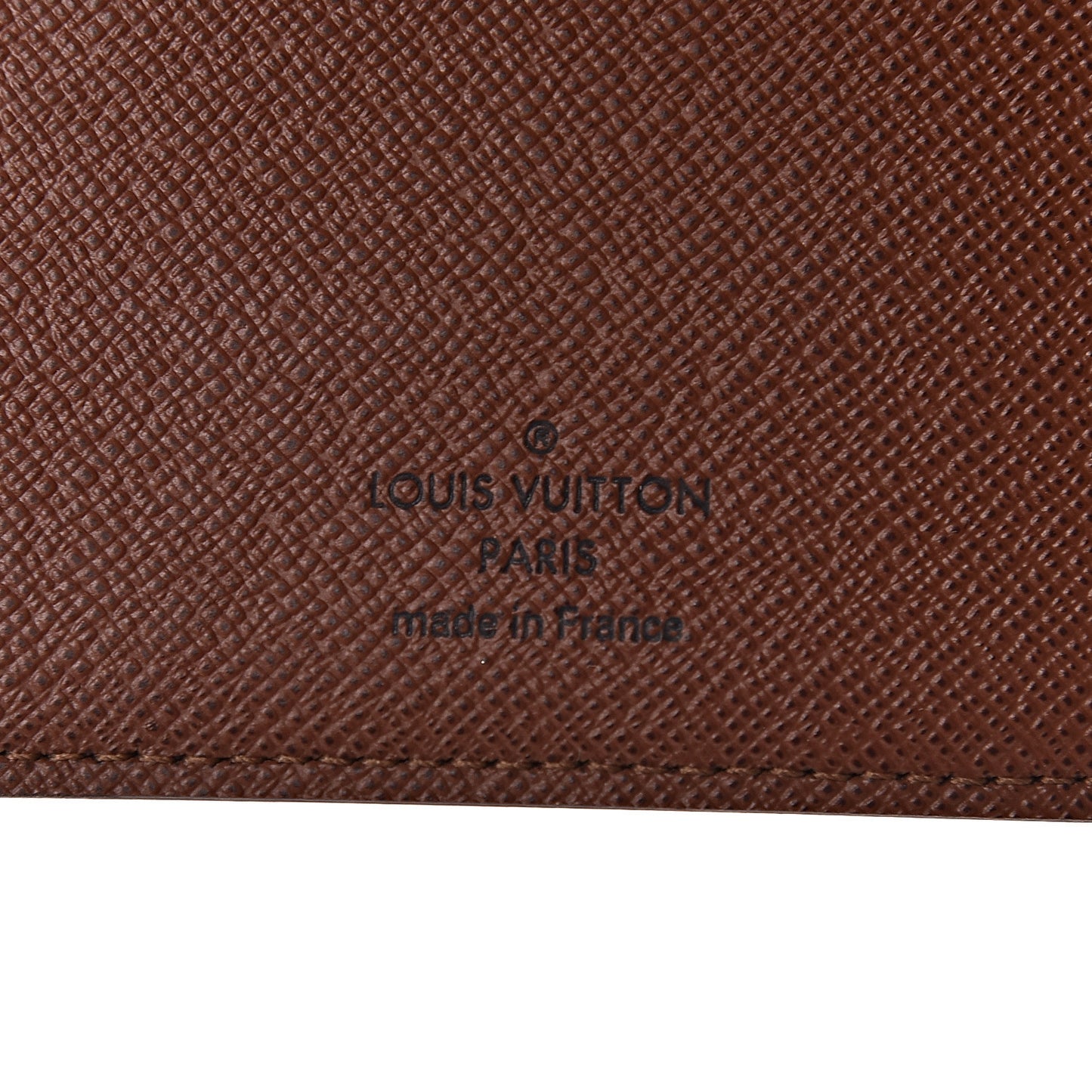 Monogram Medium Ring Agenda Cover