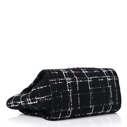 Chanel Tweed Medium Deauville Tote Black White Multicolor 5 of 10