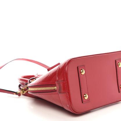 Louis Vuitton Vernis Alma BB Pomme D'Amour 8 of 13