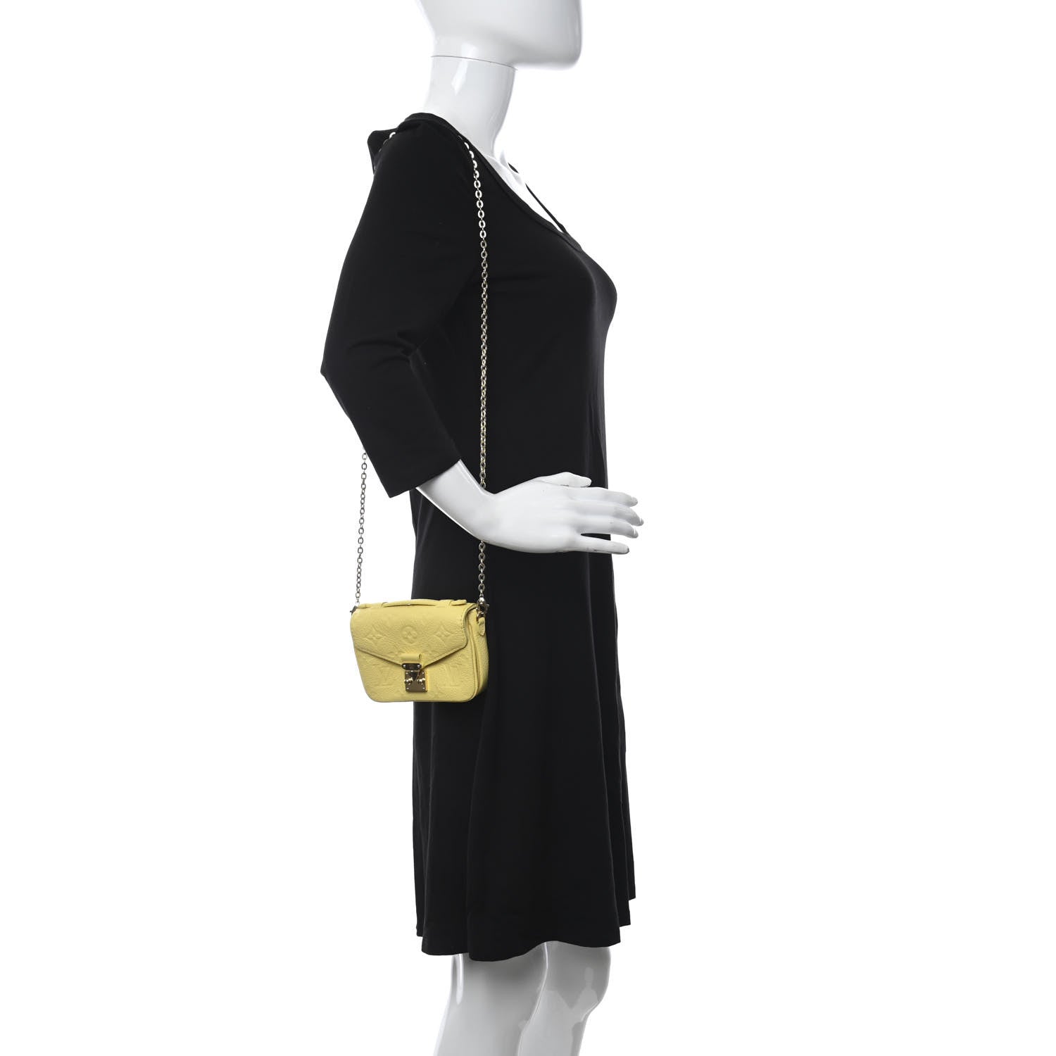 Louis Vuitton Empreinte Micro Metis Jaune 2 of 9