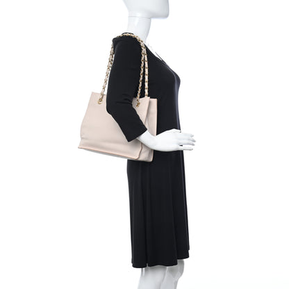 Chanel Caviar Quilted Tote Light Pink 2 of 12