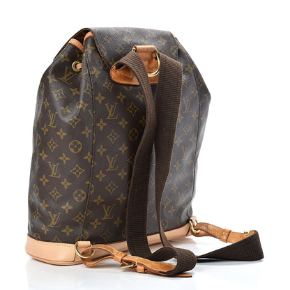 Louis Vuitton Monogram Montsouris GM Backpack 2 of 21