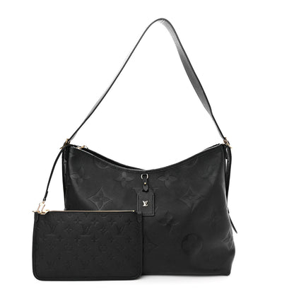 Louis Vuitton Empreinte Monogram Giant CarryAll MM Black 1 of 10
