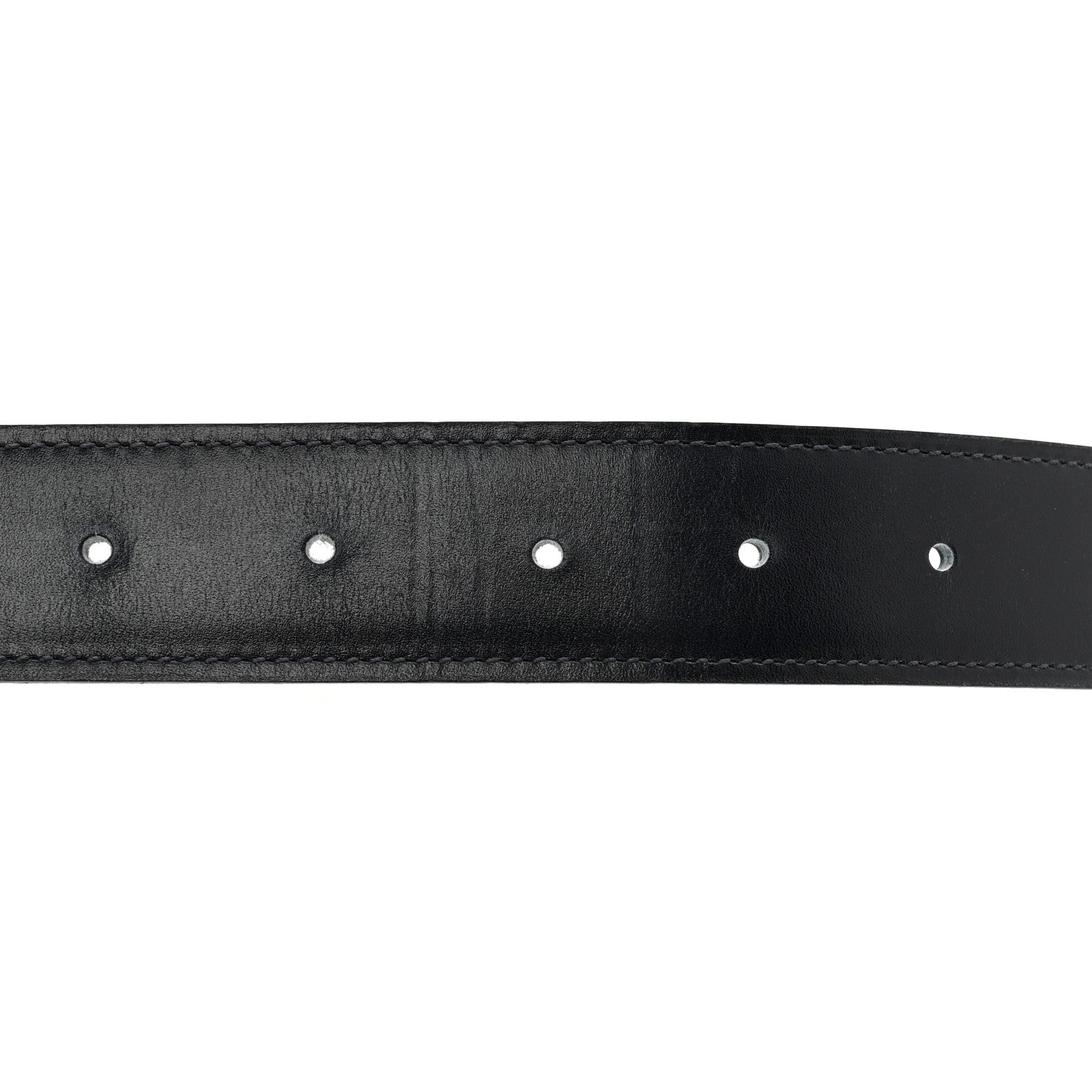 Hermes Box Togo 32mm Belt Strap 95 Bleu Indigo Malachite 3 of 8