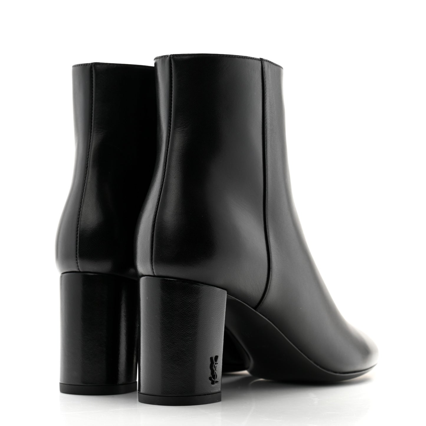 Nappa Vendome Loulou Ankle Zip Boot 38 Black