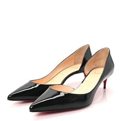 Christian Louboutin Patent Iriza 45 Pumps 41 Black 4 of 9