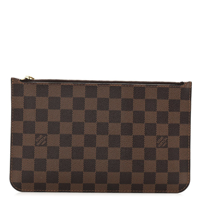 Louis Vuitton Damier Ebene Neverfull MM GM Pochette 1 of 9
