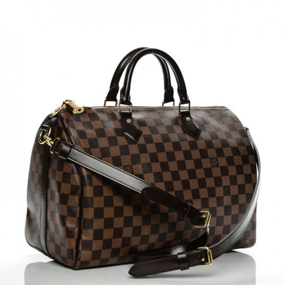 Louis Vuitton Damier Ebene Speedy Bandouliere 35 3 of 7