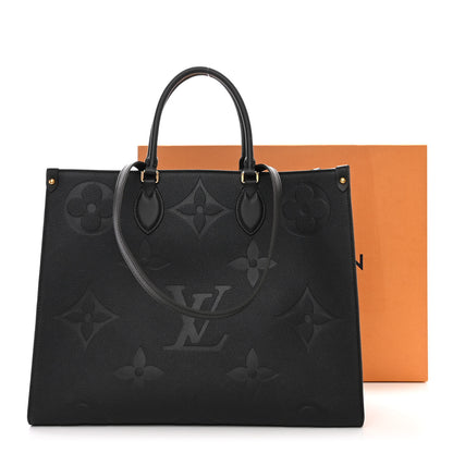 Louis Vuitton Empreinte Monogram Giant Onthego GM Black 10 of 10
