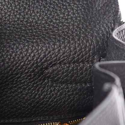 Hermes Togo Kelly Retourne 32 Black 16 of 38