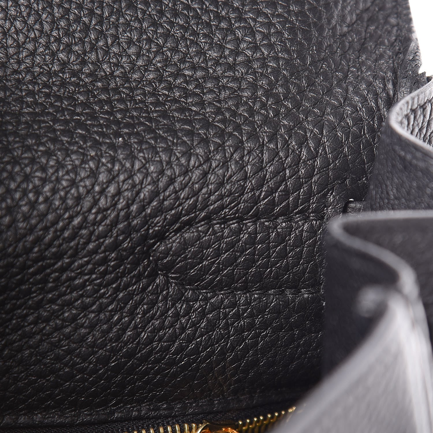 Hermes Togo Kelly Retourne 32 Black 16 of 38