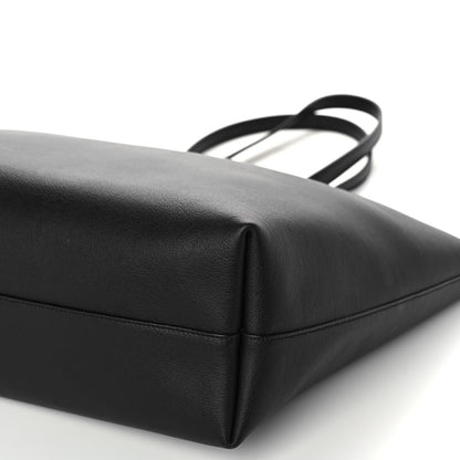 Saint Laurent Calfskin Large Shopping Tote Black 15 of 15