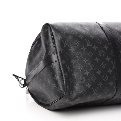Louis Vuitton Monogram Eclipse Keepall Bandouliere 55 7 of 9