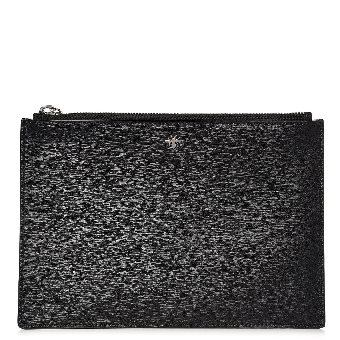 HOMME Cork Calfskin Bee Pouch Black
