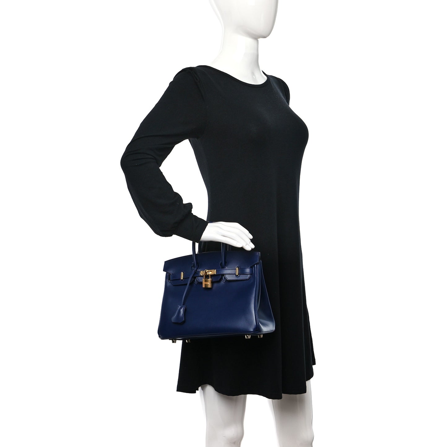 Tadelakt Birkin 25 Bleu Saphir