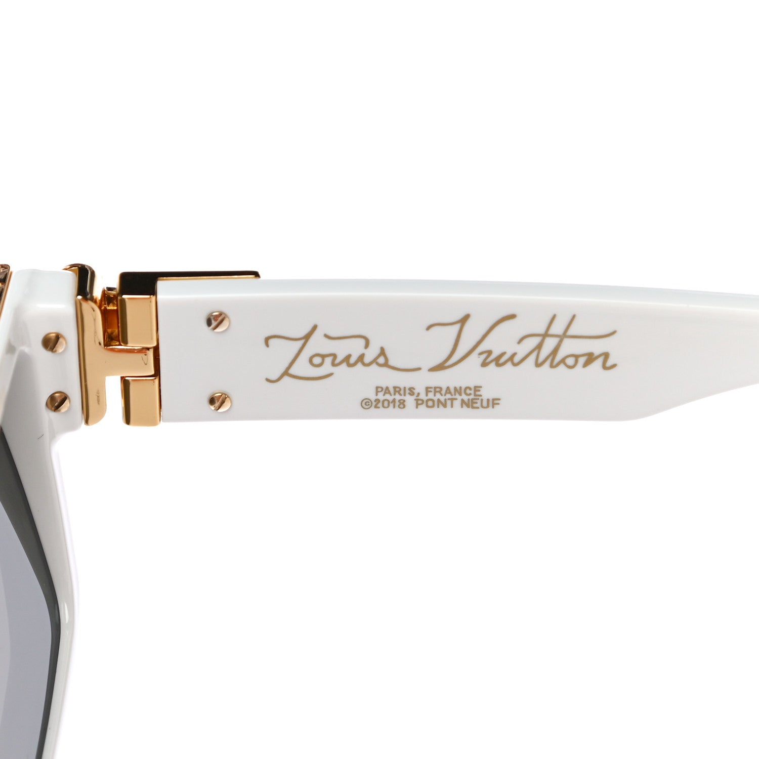 Louis Vuitton Acetate 1.1 Millionaires Z1166W Sunglasses White 6 of 7