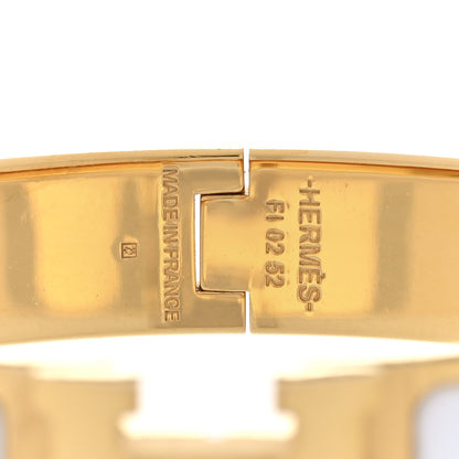 Hermes Enamel Narrow Clic Clac H Bracelet PM White 4 of 4
