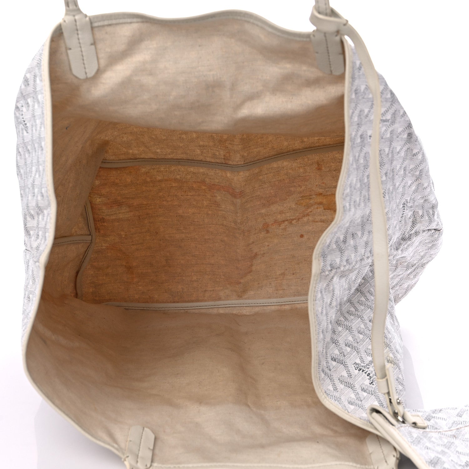 Goyard Goyardine Saint Louis GM White 6 of 17