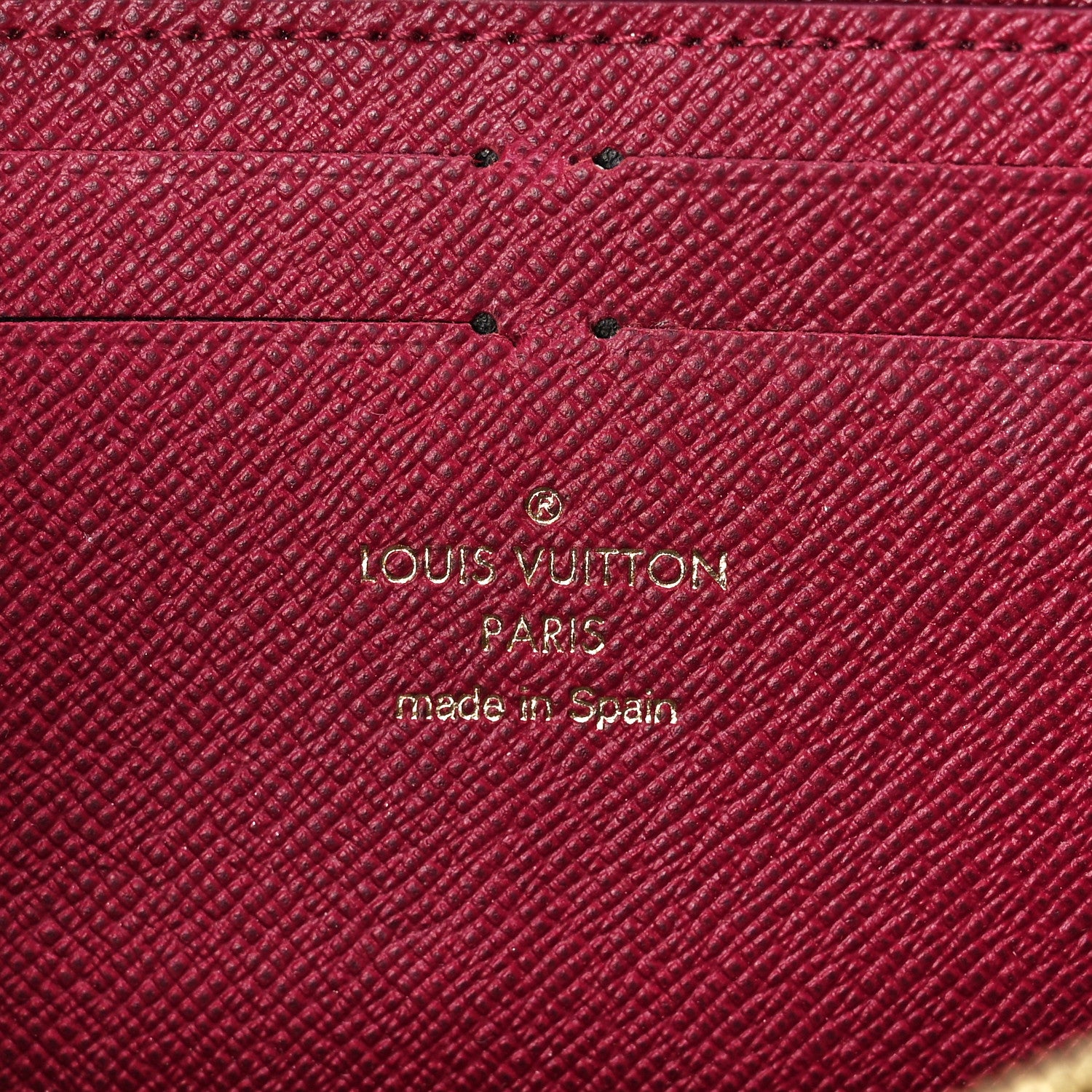 Louis Vuitton Monogram Clemence Wallet Fuchsia 6 of 12