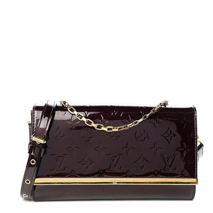 Louis Vuitton Vernis Ana Clutch Amarante 1 of 8