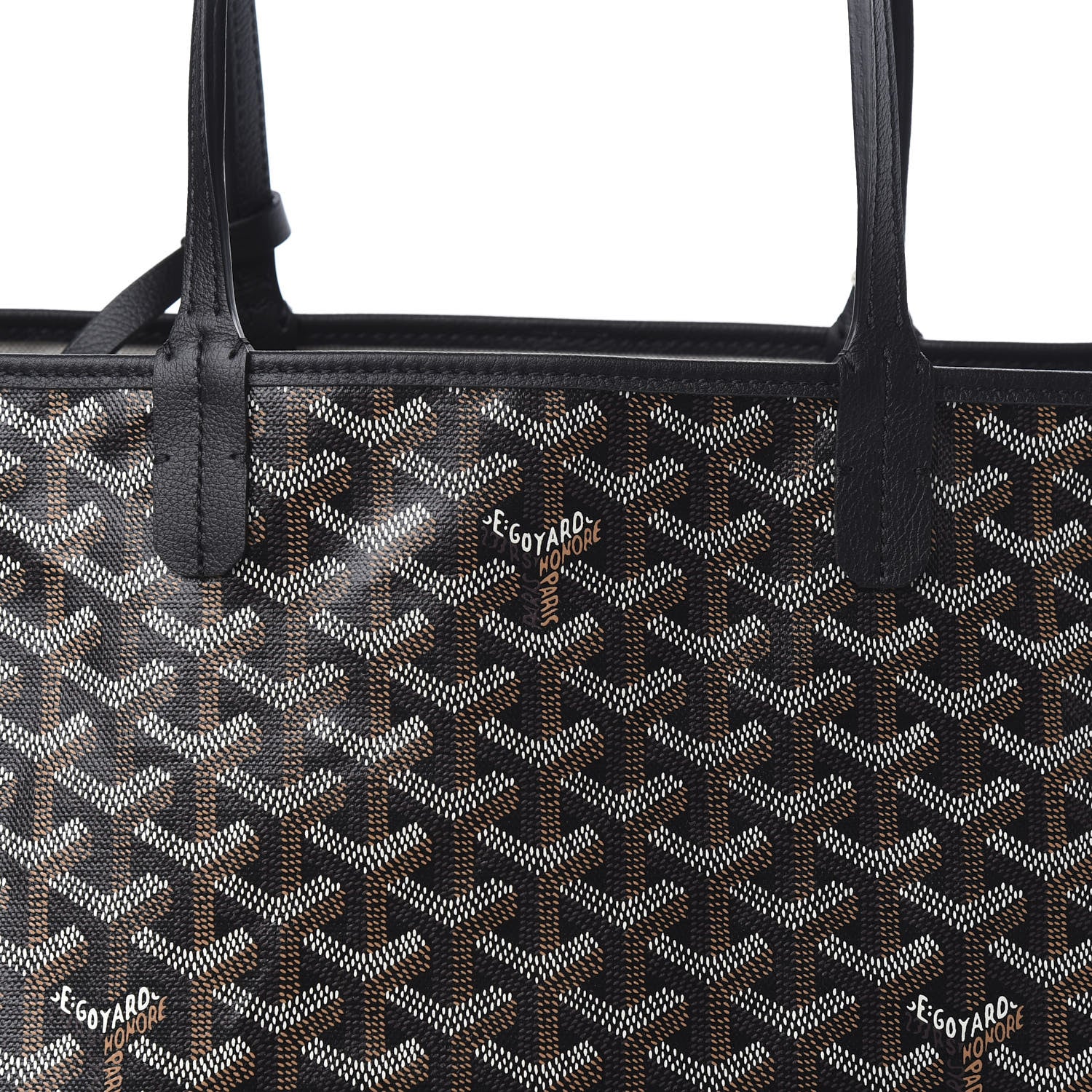 Goyard Goyardine Saint Louis PM Black 11 of 11