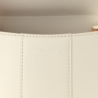 Delvaux Box Calfskin Mini Brillant Satchel Ivory 15 of 16